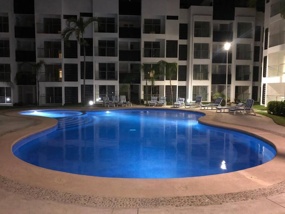Cachito De Cielo, Departamento De Lujo 2 Habitaciones Y Alberca マンサニージョ エクステリア 写真