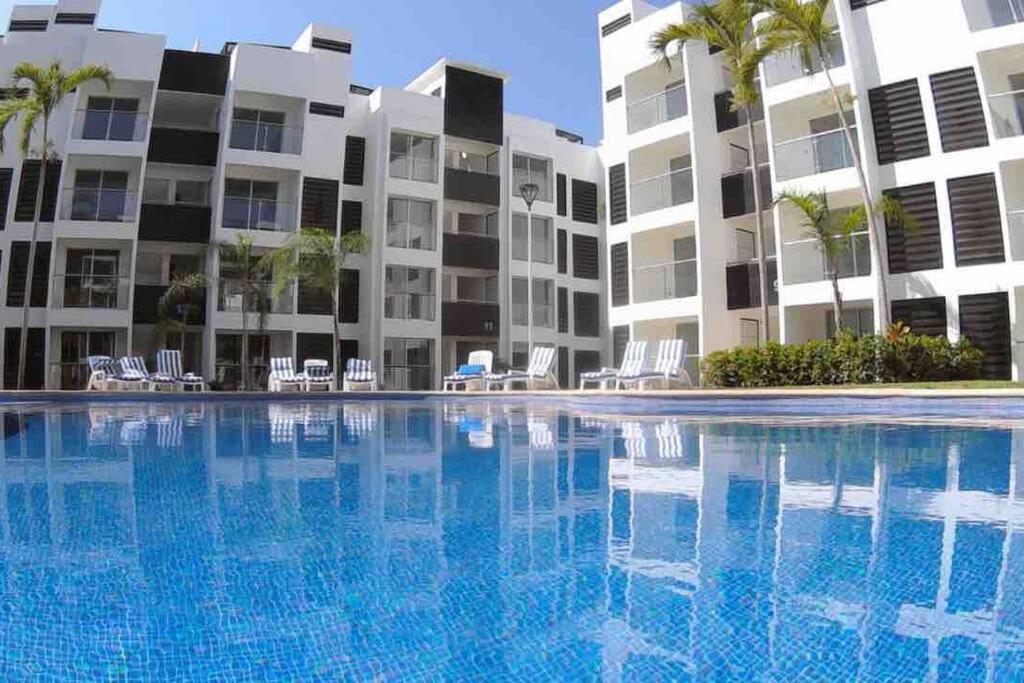 Cachito De Cielo, Departamento De Lujo 2 Habitaciones Y Alberca マンサニージョ エクステリア 写真