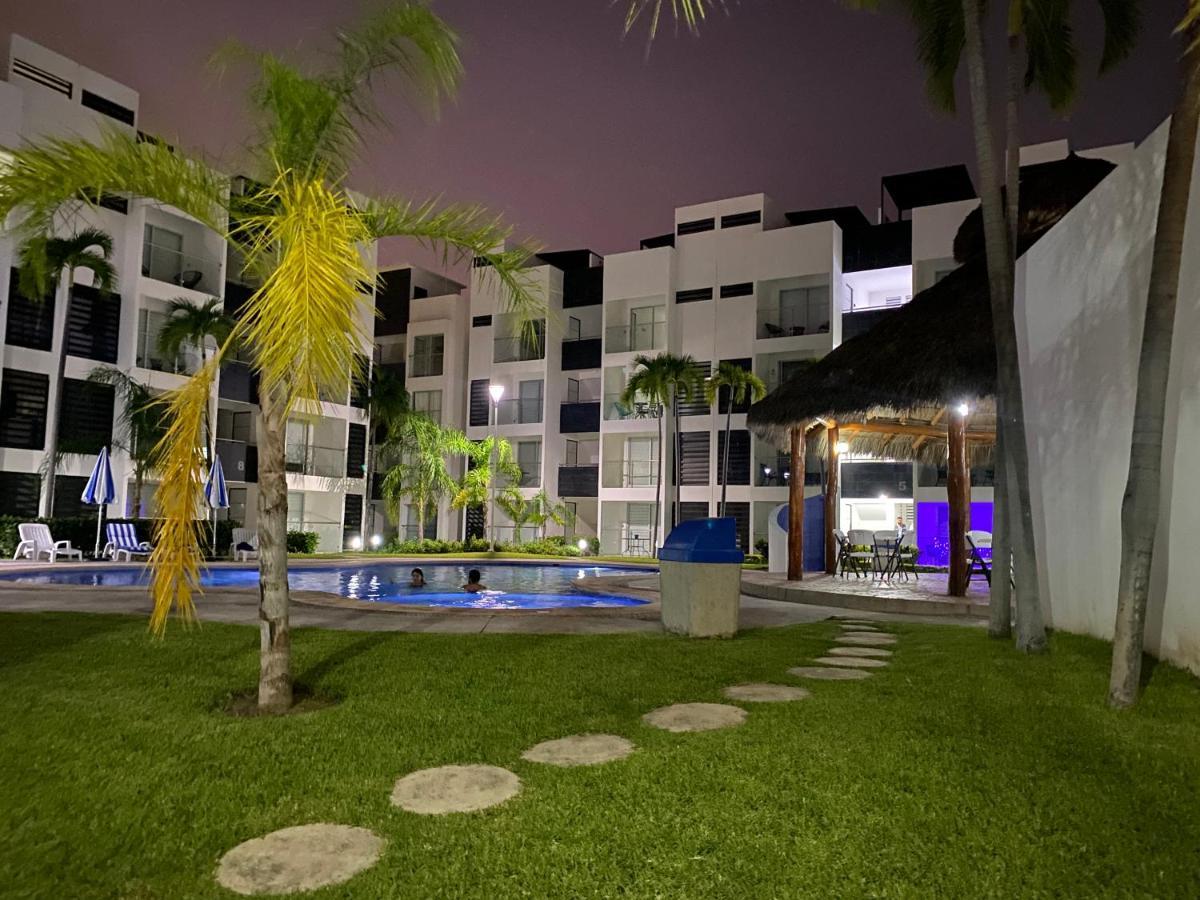 Cachito De Cielo, Departamento De Lujo 2 Habitaciones Y Alberca マンサニージョ エクステリア 写真